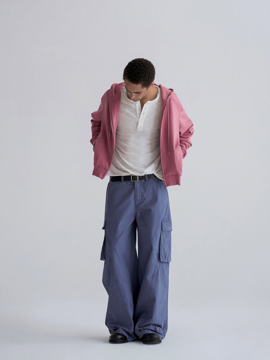 Knot | Washed Zip-Up Hoodie