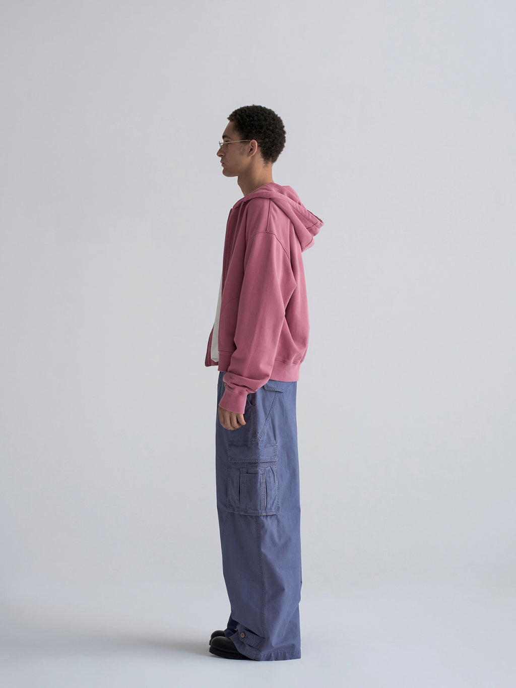Knot | Washed Zip-Up Hoodie