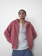 Knot | Washed Zip-Up Hoodie