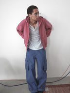 Knot | Washed Zip-Up Hoodie