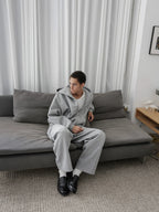 Heavyweight Cropped Zip Hoodie