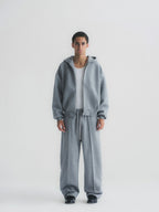 Heavyweight Cropped Zip Hoodie