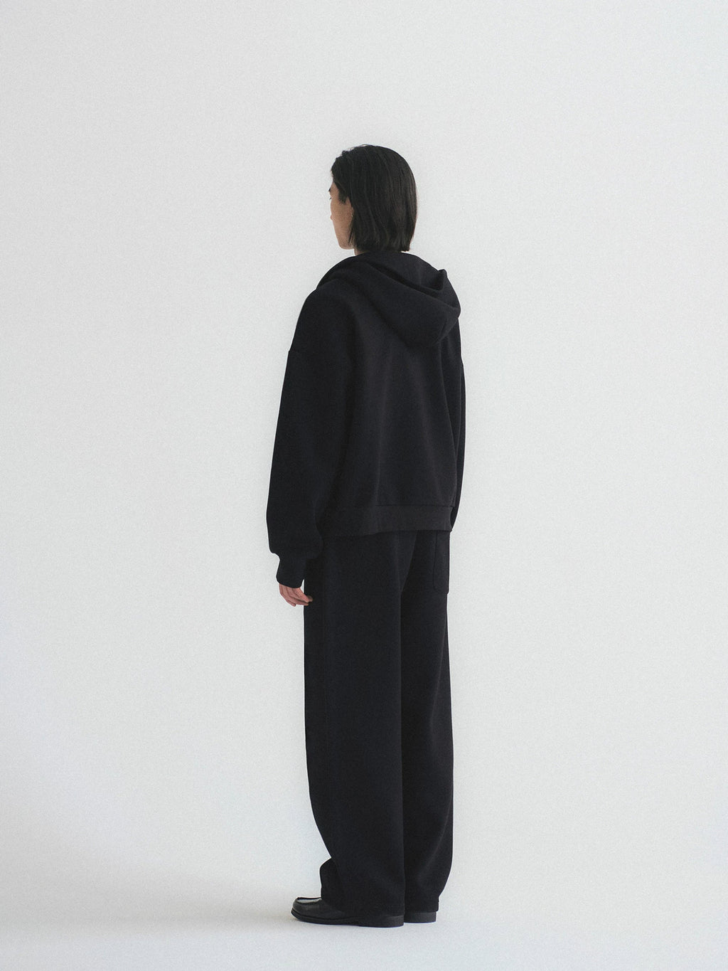 Heavyweight Cropped Zip Hoodie