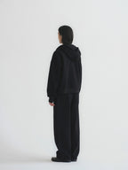 Heavyweight Cropped Zip Hoodie