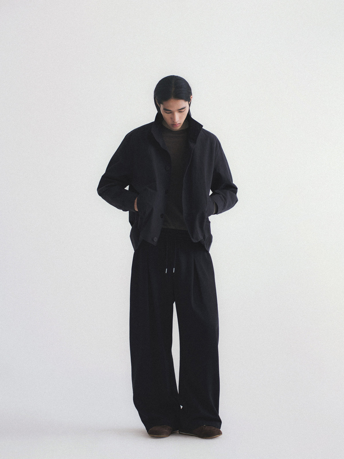 Thread | Reversible Collar Cropped Jacket