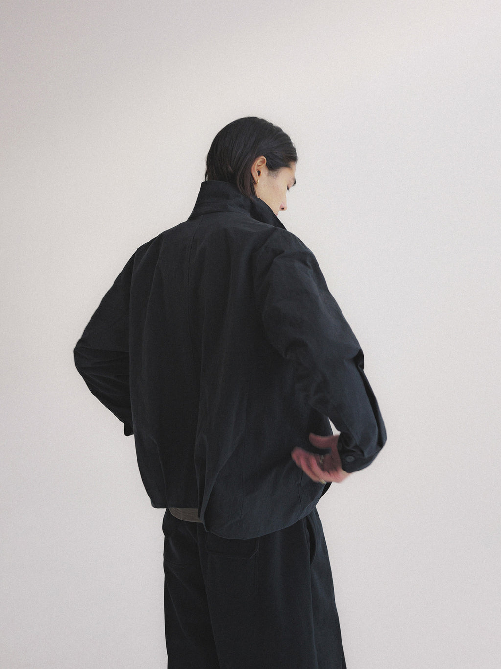 Thread | Reversible Collar Cropped Jacket