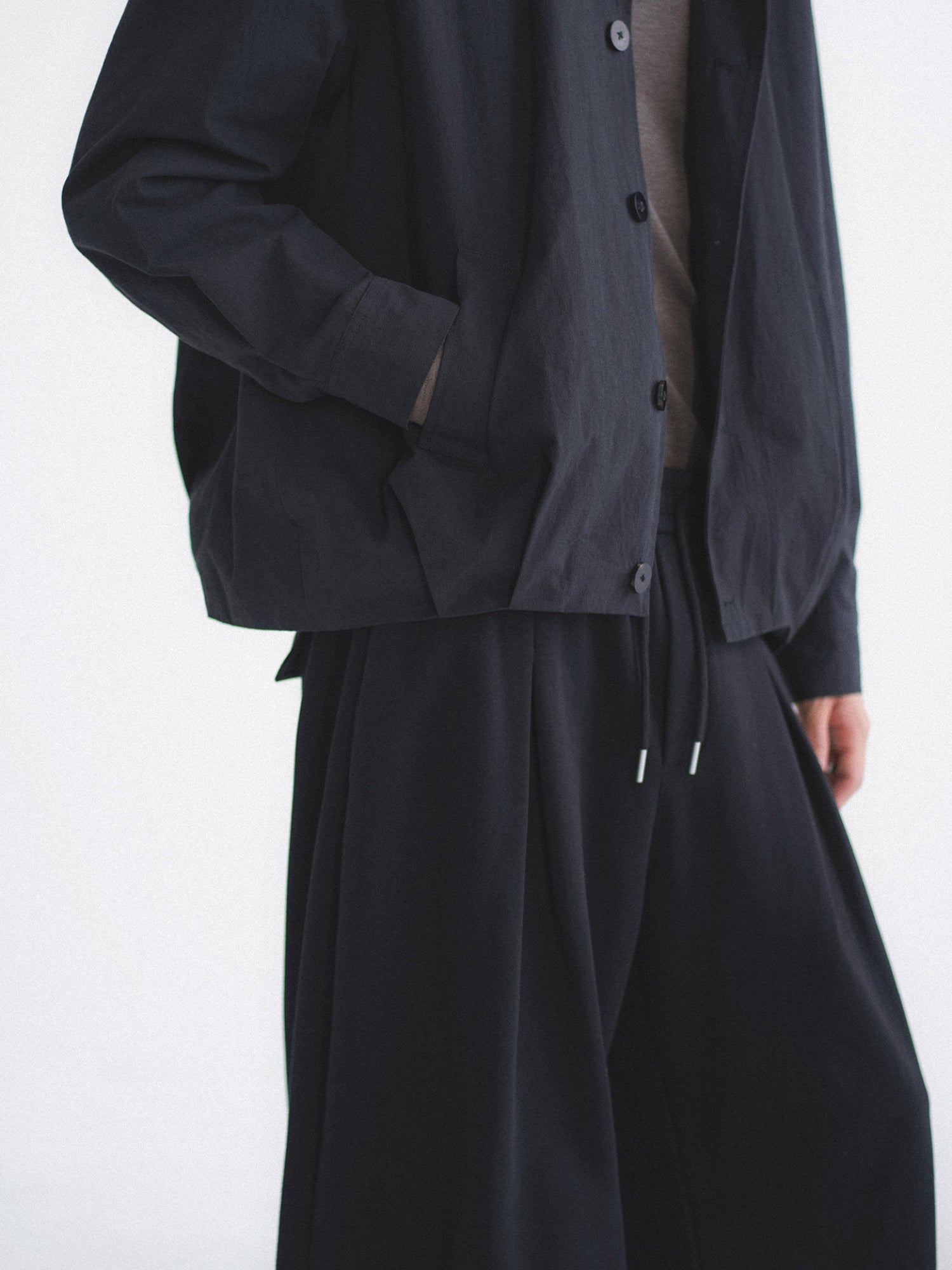 Thread | Reversible Collar Cropped Jacket