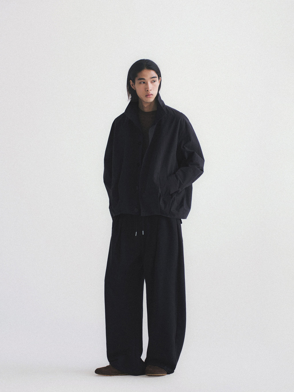 Thread | Reversible Collar Cropped Jacket
