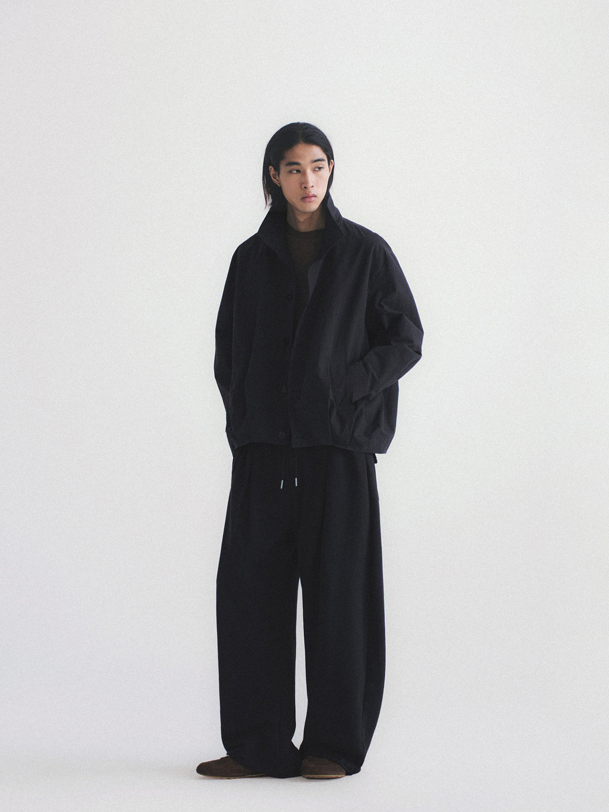 Thread | Reversible Collar Cropped Jacket