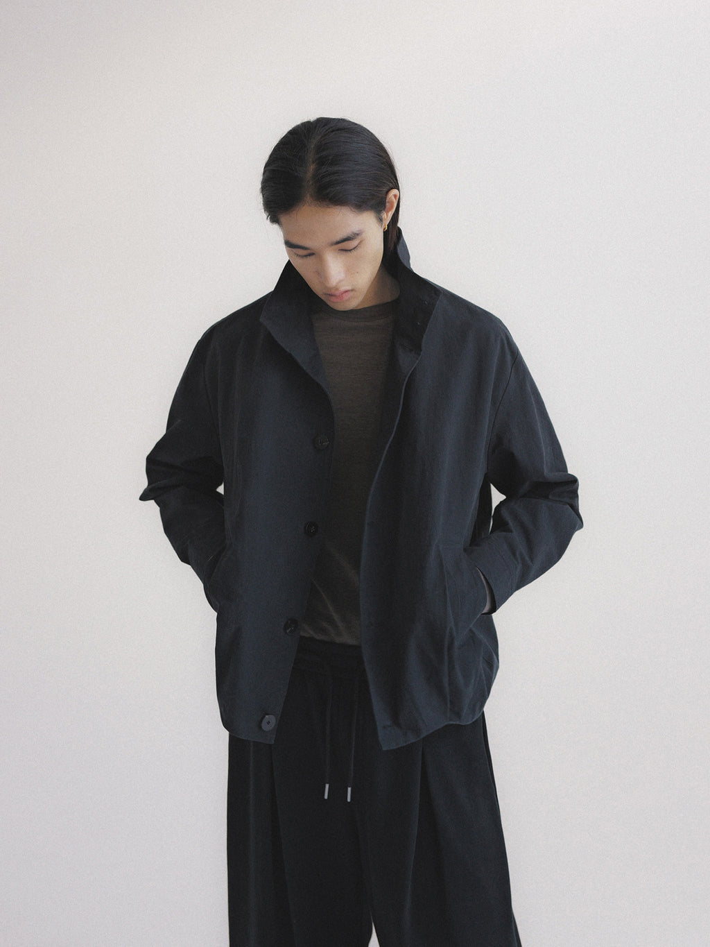 Thread | Reversible Collar Cropped Jacket