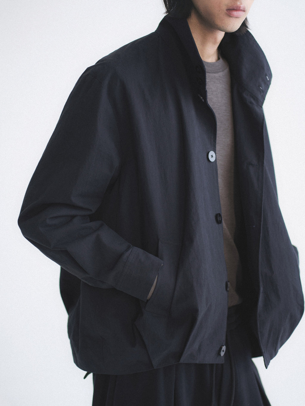 Thread | Reversible Collar Cropped Jacket