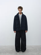 Curved Leg Baggy Jeans