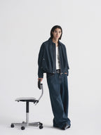 Knot | Faded Wash Straight Jeans