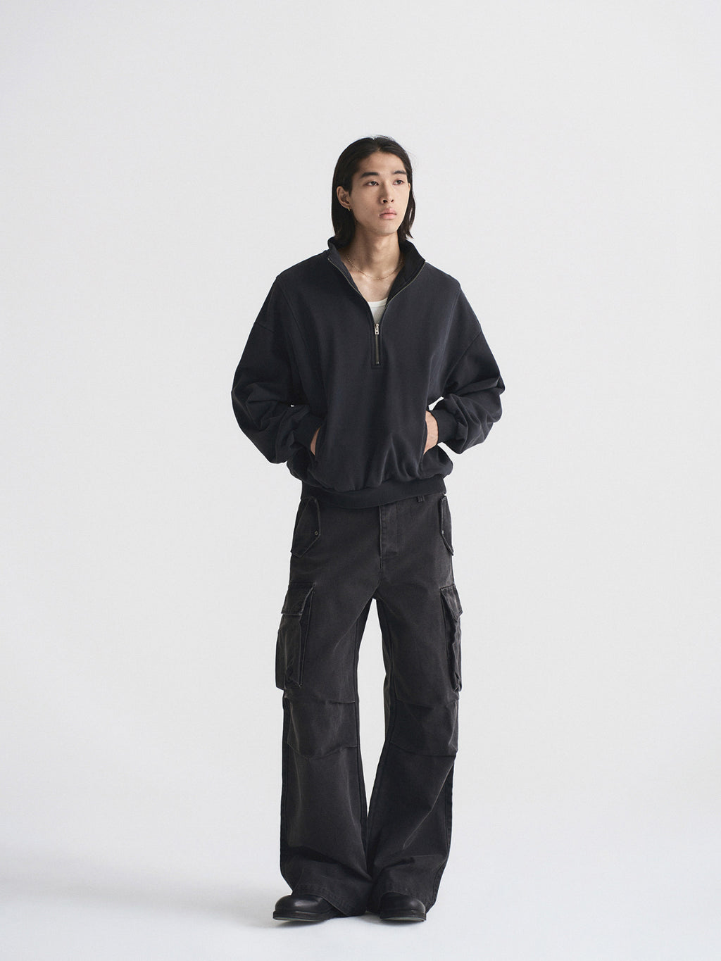 Knot | Heavyweight Half-Zip Sweatshirt