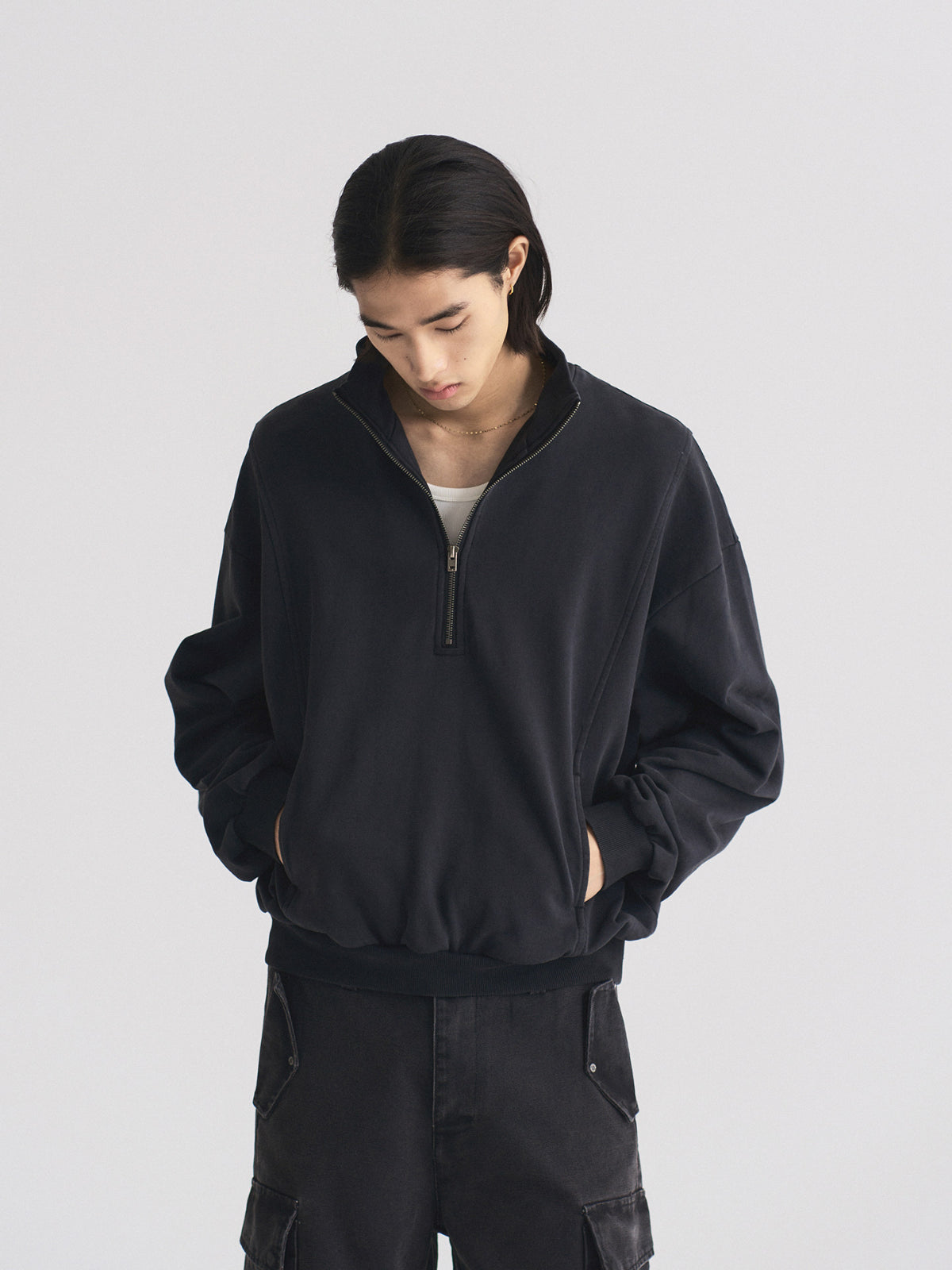Knot | Heavyweight Half-Zip Sweatshirt