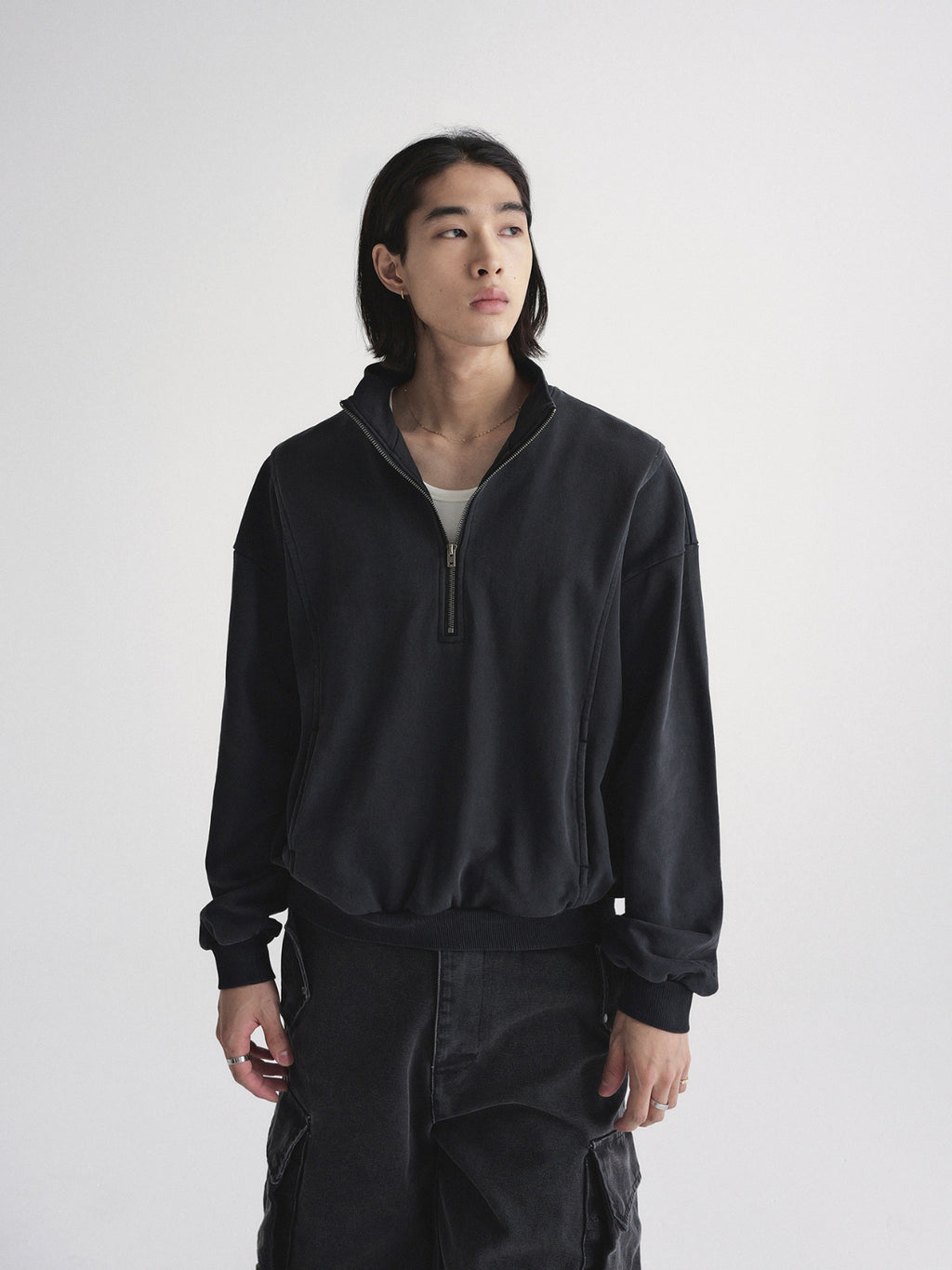 Knot | Heavyweight Half-Zip Sweatshirt