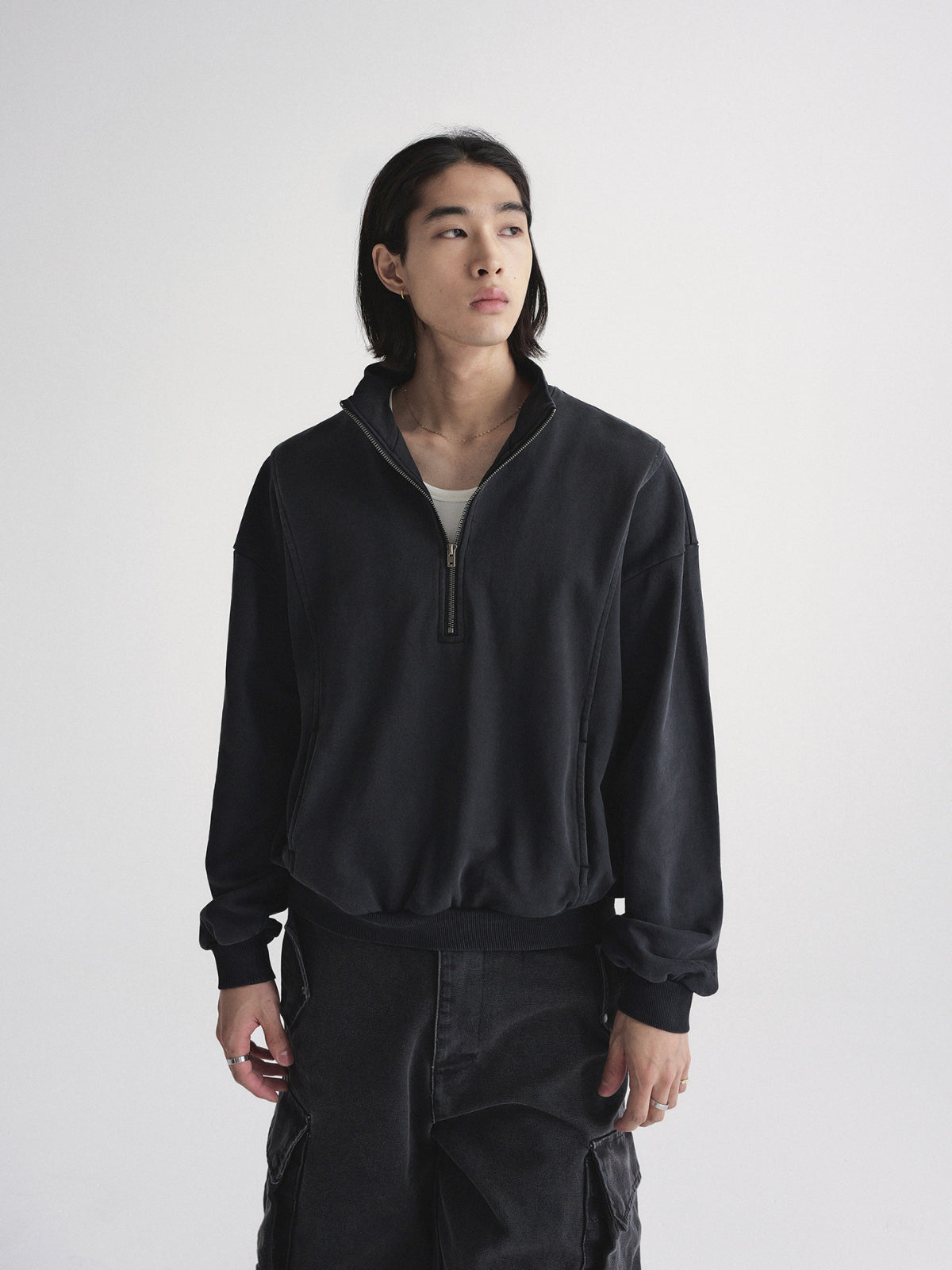 Knot | Heavyweight Half-Zip Sweatshirt
