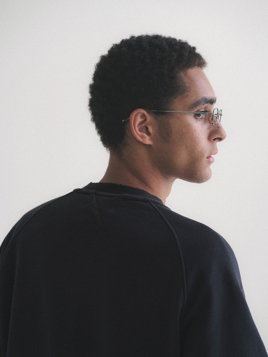 Thread | Distressed Cotton Crewneck Sweatshirt