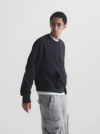 Thread | Distressed Cotton Crewneck Sweatshirt