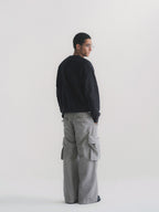Thread | Distressed Cotton Crewneck Sweatshirt