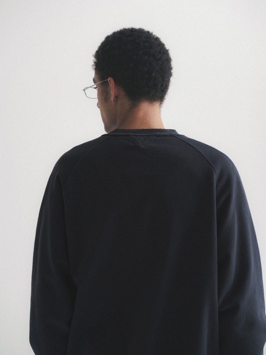 Thread | Distressed Cotton Crewneck Sweatshirt
