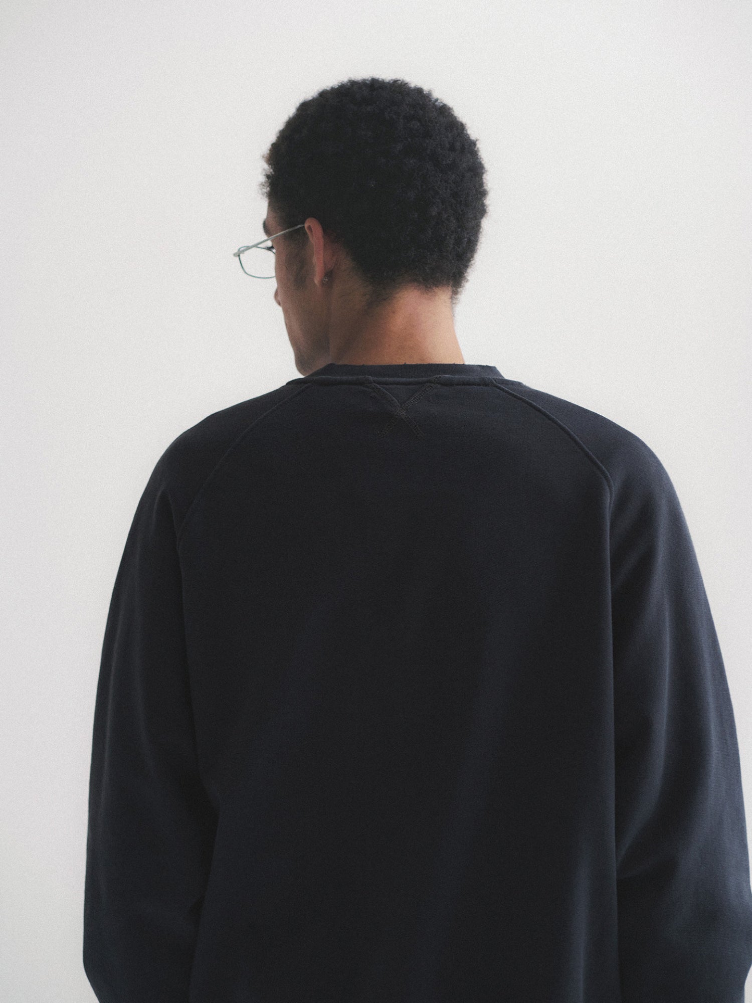 Thread | Distressed Cotton Crewneck Sweatshirt