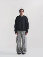 Thread | Distressed Cotton Crewneck Sweatshirt