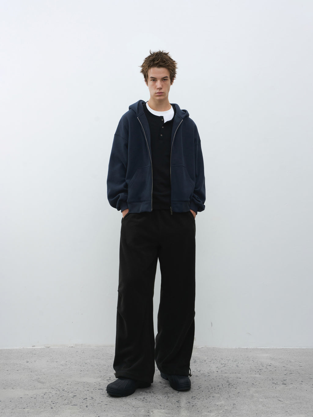 Fleece Wide Leg Sweatpants