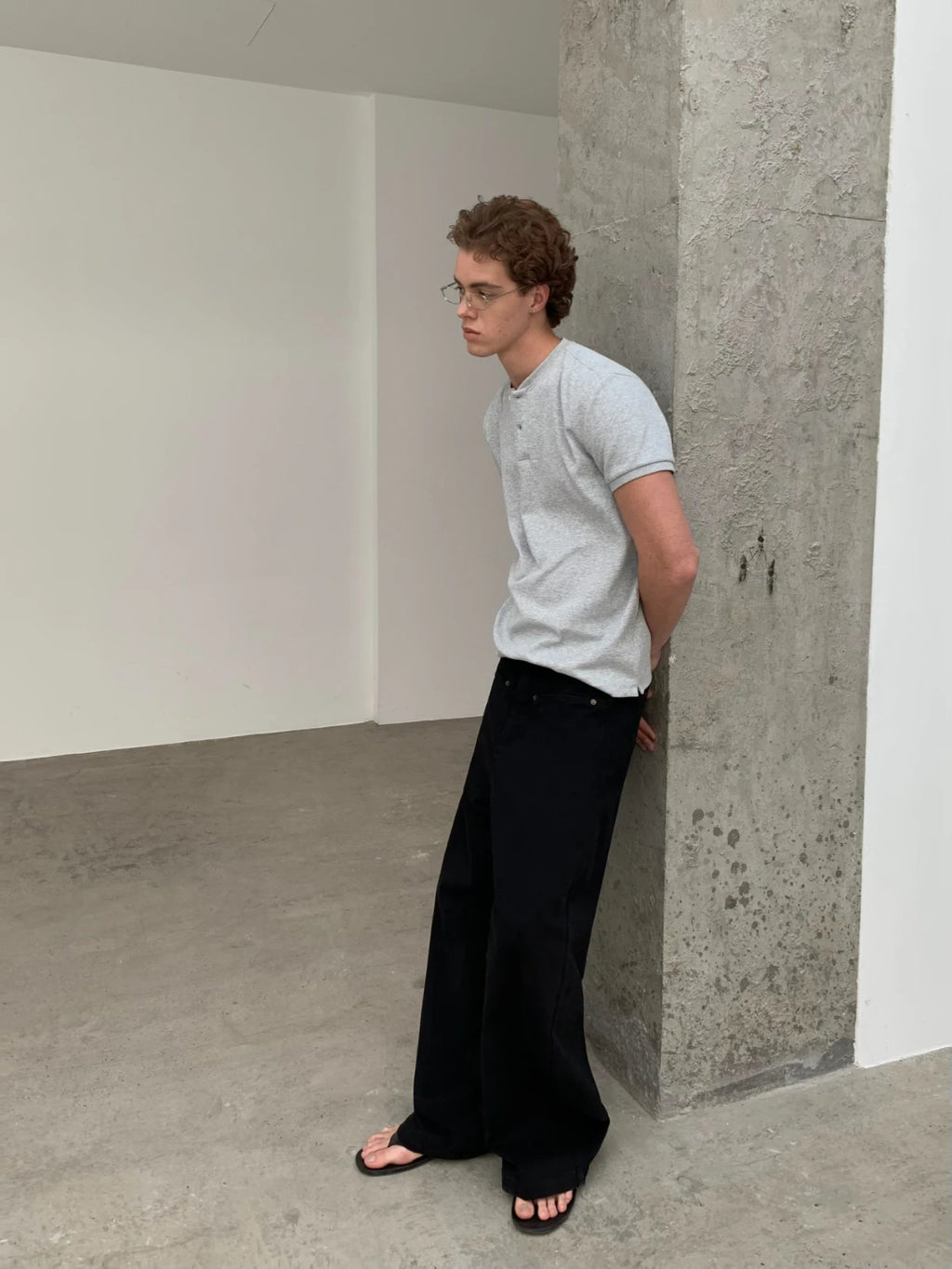 Knot | Denim Curved Jeans