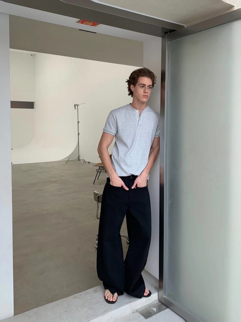 Knot | Denim Curved Jeans