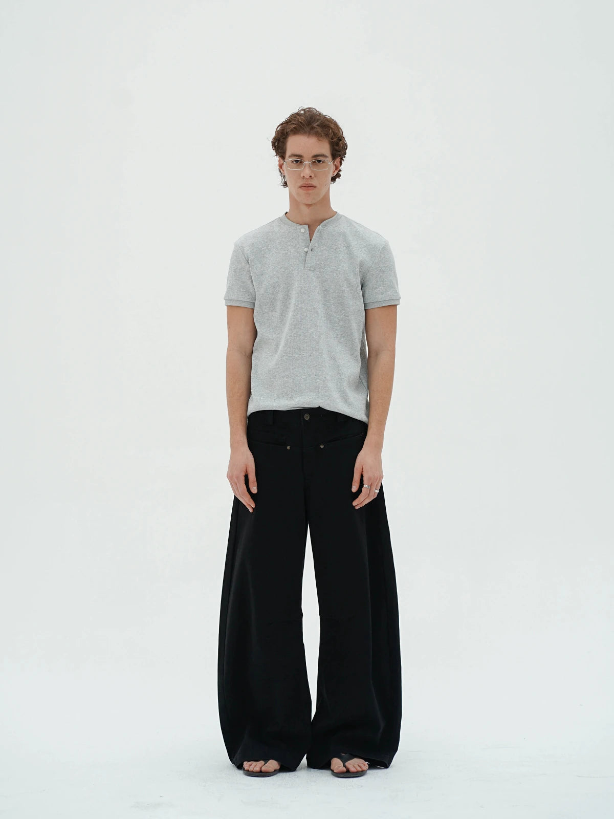 Knot | Indigo Curved Jeans