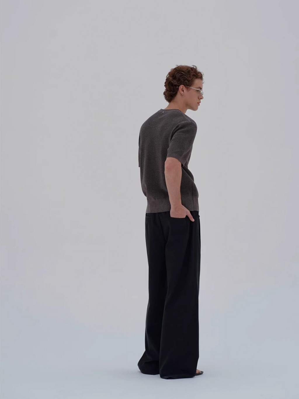 Thread | Air Lyocell Linen Openwork Knit Tee