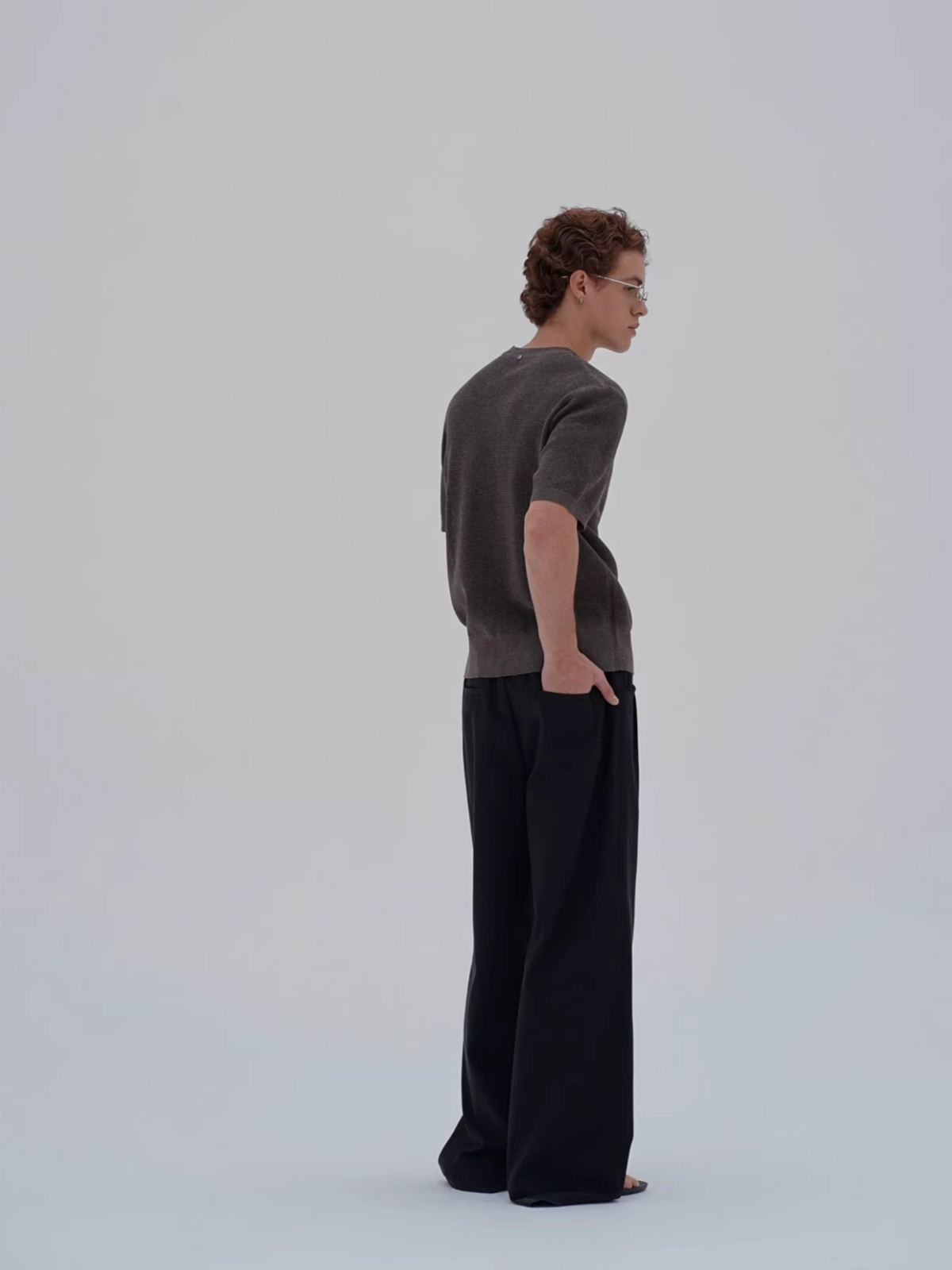 Thread | Air Lyocell Linen Openwork Knit Tee