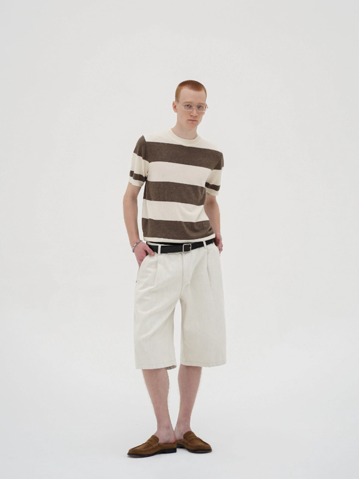 Thread | Form Wide Pleated Shorts