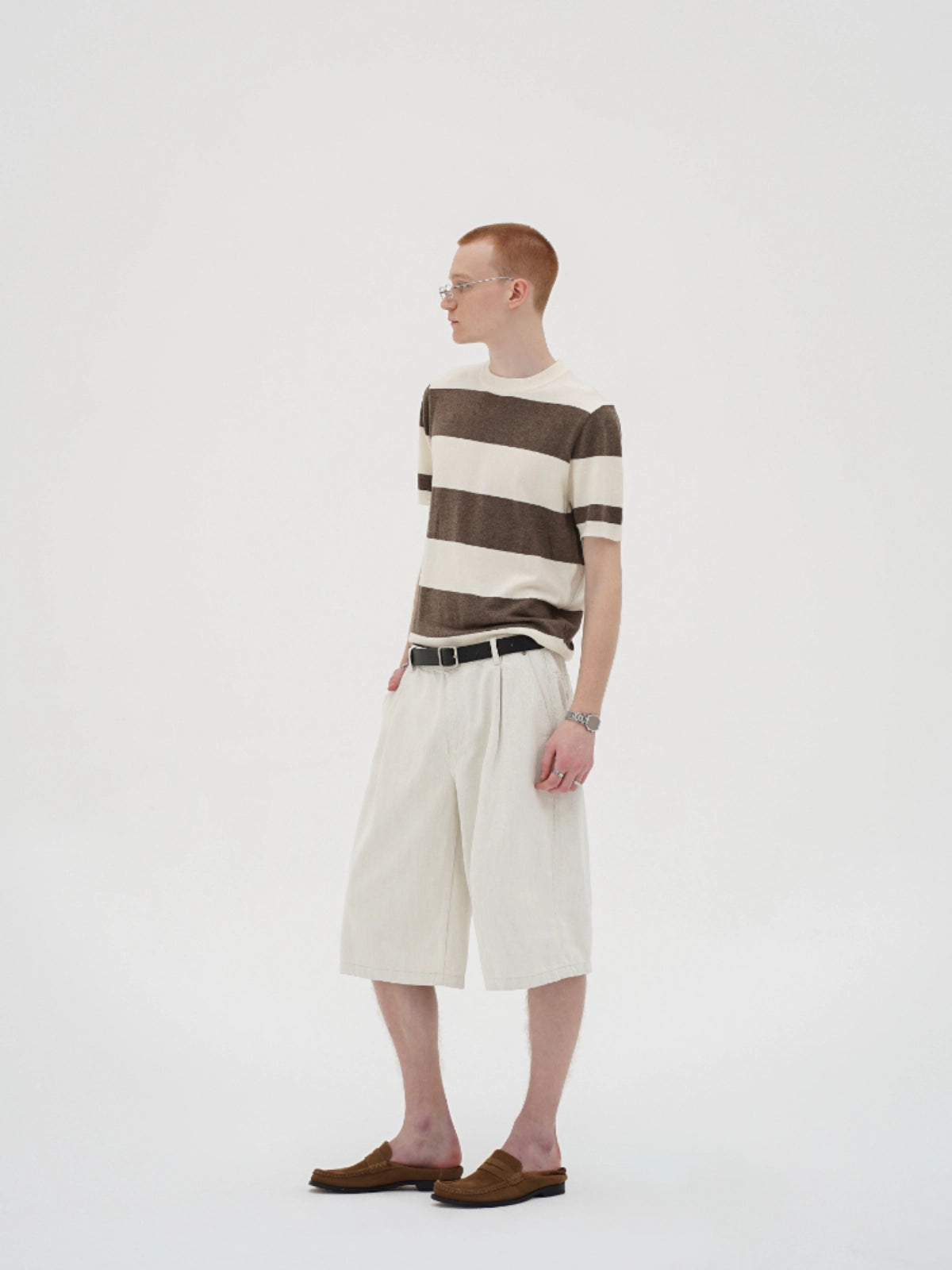 Thread | Form Wide Pleated Shorts