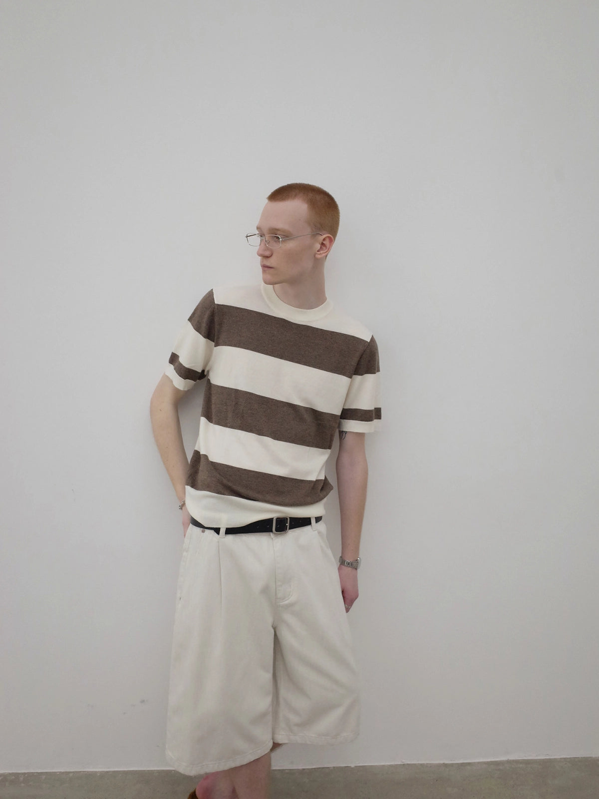 Thread | Form Wide Pleated Shorts
