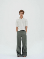 Knot | Openwork Wool Knit Polo