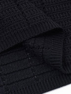 Knot | Openwork Wool Knit Polo