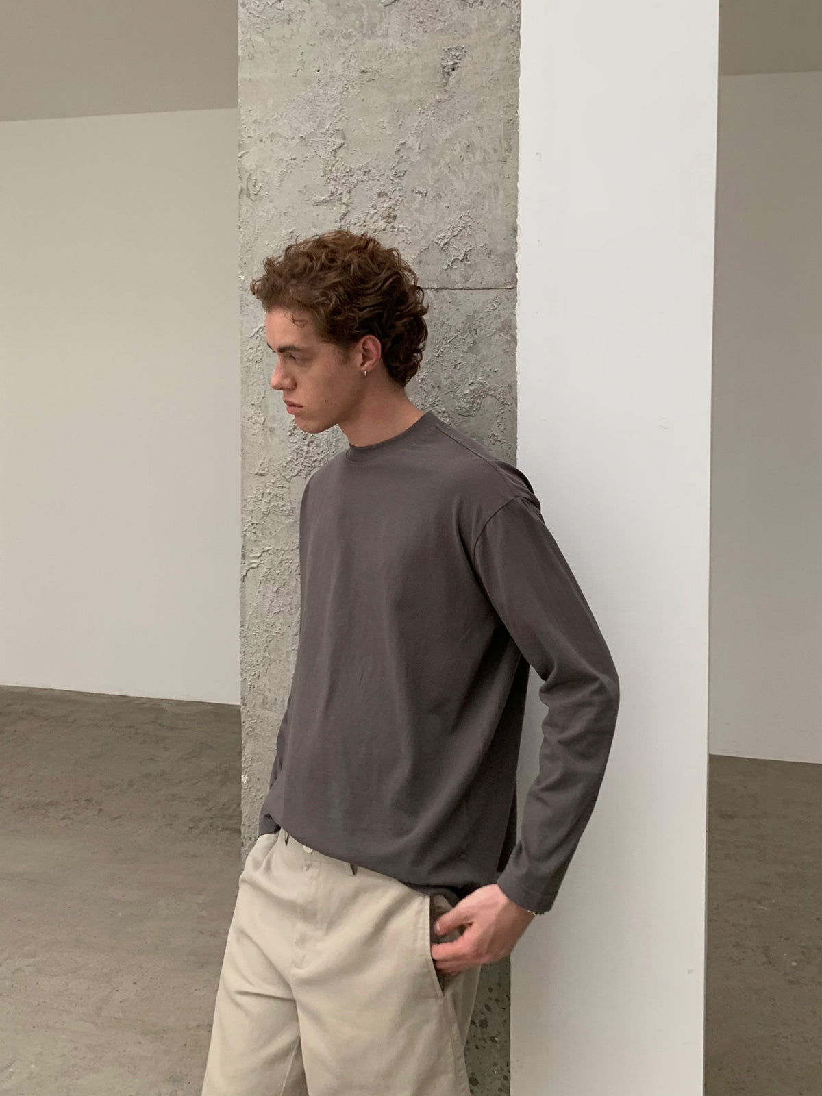 Thread | Distressed Cotton Long Sleeve Tee