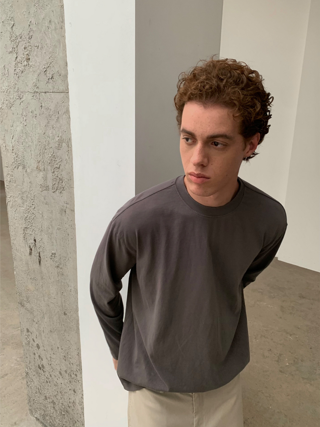 Thread | Distressed Cotton Long Sleeve Tee