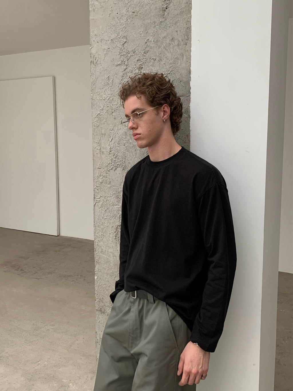 Thread | Distressed Cotton Long Sleeve Tee